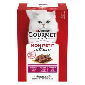 Gourmet Mon Petit teletina, govedina, janjetina 6 x 50 g