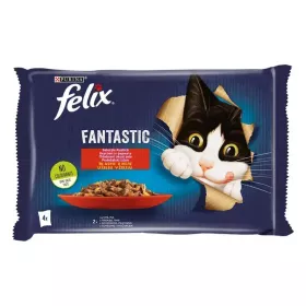 Felix Fantastic Govedina Piletina 4 x 85 g