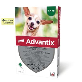 Elanco Advantix ampula za pse od 1-4 kg, 1 komad