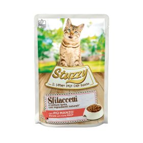 Stuzzy Cat komadići s govedinom, vrećica 85 g