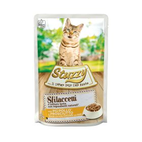 Stuzzy Cat komadići s piletinom i šunkom, vrećica 85 g