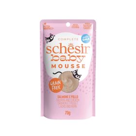 Schesir Cat Baby Mousse losos i piletina, vrećica 70 g
