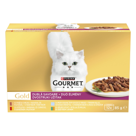 Gourmet Gold meso i riba 12x85 g