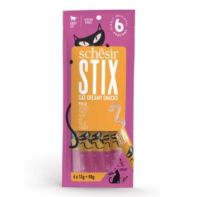 Schesir Cat Stix poslastica za mačke piletina 6x15 g