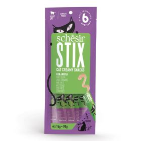 Schesir Cat Stix poslastica za mačke patka 6x15 g
