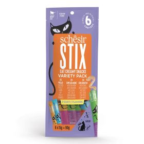 Schesir Cat Stix poslastica za mačke mix okusa 6x15 g