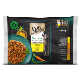 Sheba vrećica Natur izbor peradi u želeu 4 x 85 g