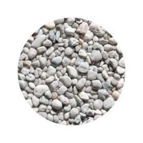 Aqua Šljunak Kvarcni obli Bijeli 4/8 mm, 5 kg