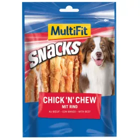 MultiFit poslastica za pse Chick'n Chew govedina n.4 500 g
