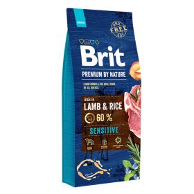 Brit Premium by Nature Adult Sensitive janjetina 15 + 3 kg