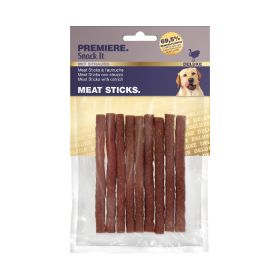 Premiere poslastica za pse Snack It Deluxe mesni štapići noj 90 g