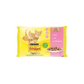 Friskies Cat Multipack Junior piletina u umaku 4x85g