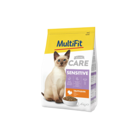 MultiFit Cat Care Sensitive puretina 1,4 kg