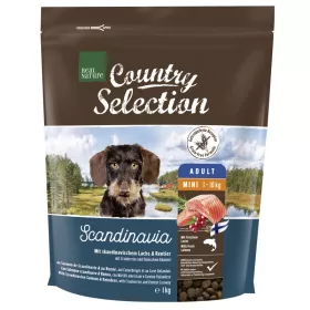 Real Nature Country Scandinavia Mini Adult losos, sob, brusnica, kim 1 kg