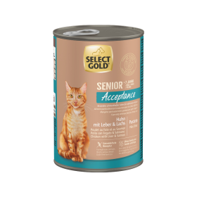 Select Gold Cat Acceptance Senior pašteta piletina 400 g