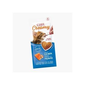 Hagen poslastica za mačke Creamy losos i kozice 4x10 g
