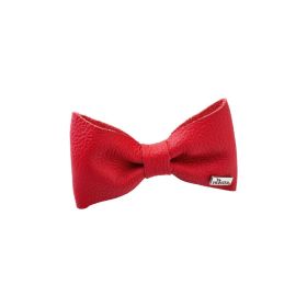 Hunter mašna za ogrlicu Paris crvena