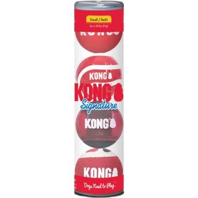 Kong igračka za pse Signature Balls S 4 kom