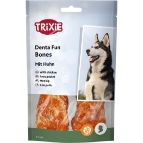 Trixie poslastica za pse Dentafun Bones s piletinom 11 cm, 2x60 g