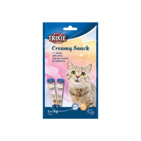 Trixie poslastica za mačke Creamy Snack s bijelom ribom 5x14 g