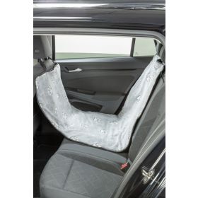 Trixie Navlaka za auto 65x145 cm, siva sa šapama