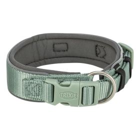 Trixie ogrlica za pse Premium sivozelena/grafit