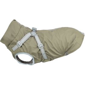 Trixie kabanica za pse Pontis s oprsnicom S maslinastozelena, 40 cm
