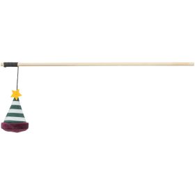 Trixie igračka za mačke božićna štap Elf's hat catnip 46 cm