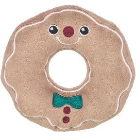 Trixie igračka za pse božićna Donut pliš fi-10 cm