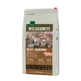 Real Nature Cat Wilderness Kitten perad s veprovinom i janjetinom 2,5 kg