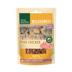 Real Nature poslastica za mačke Wilderness Meat Cubes piletina 50 g