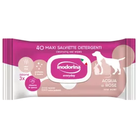 Inodorina Refresh Acqua di Rosa vlažne maramice, 40 komada