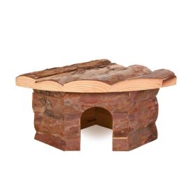 Trixie drvena kućica za glodavce Jesper za zamorca 32x13x21 cm