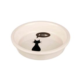 Trixie posuda keramička za mačke 0,25 l/fi-13 cm bijela