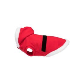 Trixie kaputić za pse božićni flis s kapuljačom crveni XS, 30 cm