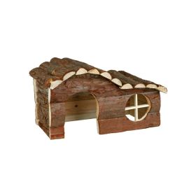 Trixie drvena kućica za glodavce Hanna za zamorčiće 31x19x19 cm