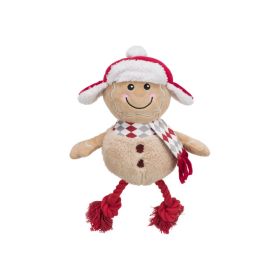 Trixie igračka za pse božićna Medenjak pliš/konop 34 cm