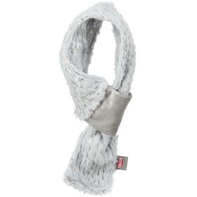 Trixie šal za pse božićni pliš sivi S, 50 cm