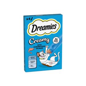Dreamies poslastica za mačke Creamy losos 4x10 g