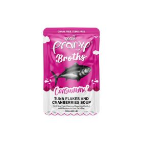 Pramy Cat Bistra juha s pahuljicama od tune i s brusnicama 40 g