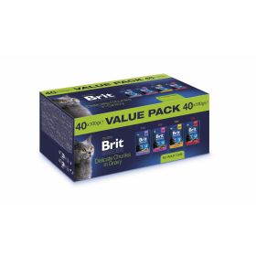 Brit Premium Cat Delicate Value multipack, 40 komada