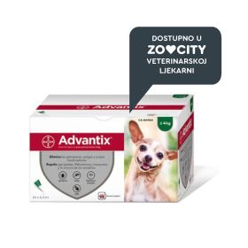 Elanco Advantix ampula za pse od 1-4 kg, 1 komad