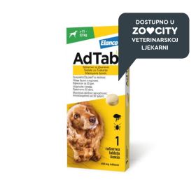 AdTab tablete protiv buha i krpelja za žvakanje za pse (11–22 kg)