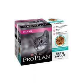 Pro Plan Cat Delicate oceanska riba 10 x 85 g