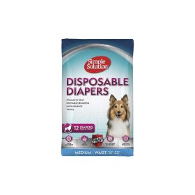 Simple Solution pelene za pse Disposable Diapers, gaćice M