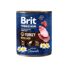 Brit Premium by Nature puretina s jetrom, konzerva 800 g