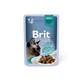 Brit Premium Cat Delicate Fillets u umaku s govedinom, vrećica 85 g