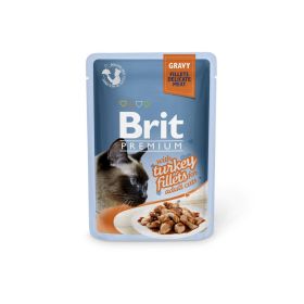 Brit Premium Cat Delicate Fillets u umaku s puretinom, vrećica 85 g