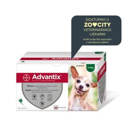 Elanco Advantix ampula za pse od 1-4 kg, 1 komad