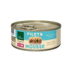 Real Nature Cat Filet&Mousse piletina i tuna 85 g